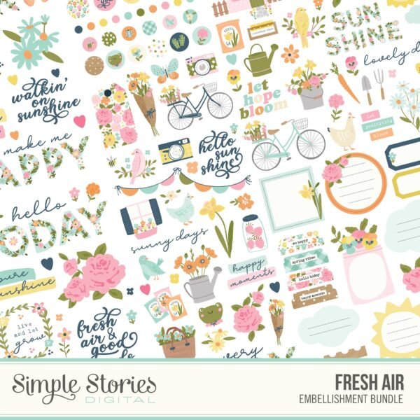 Fresh Air Digital Embellishment Bundle